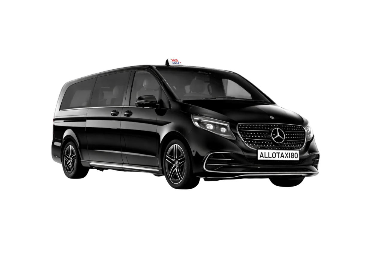 Mercedes-Benz V 300 noir AlloTaxi80